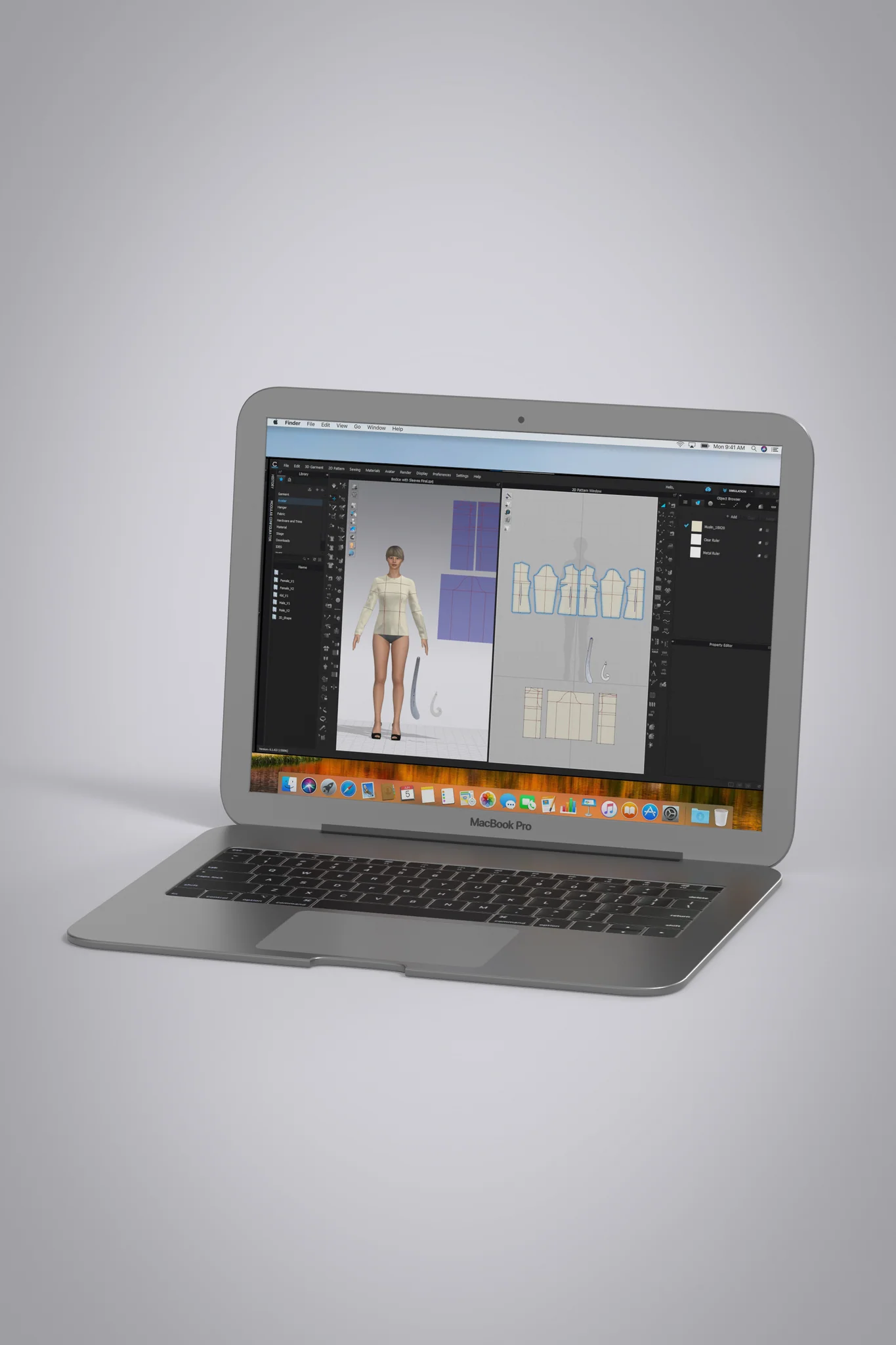 CLO 3D screenshot 1